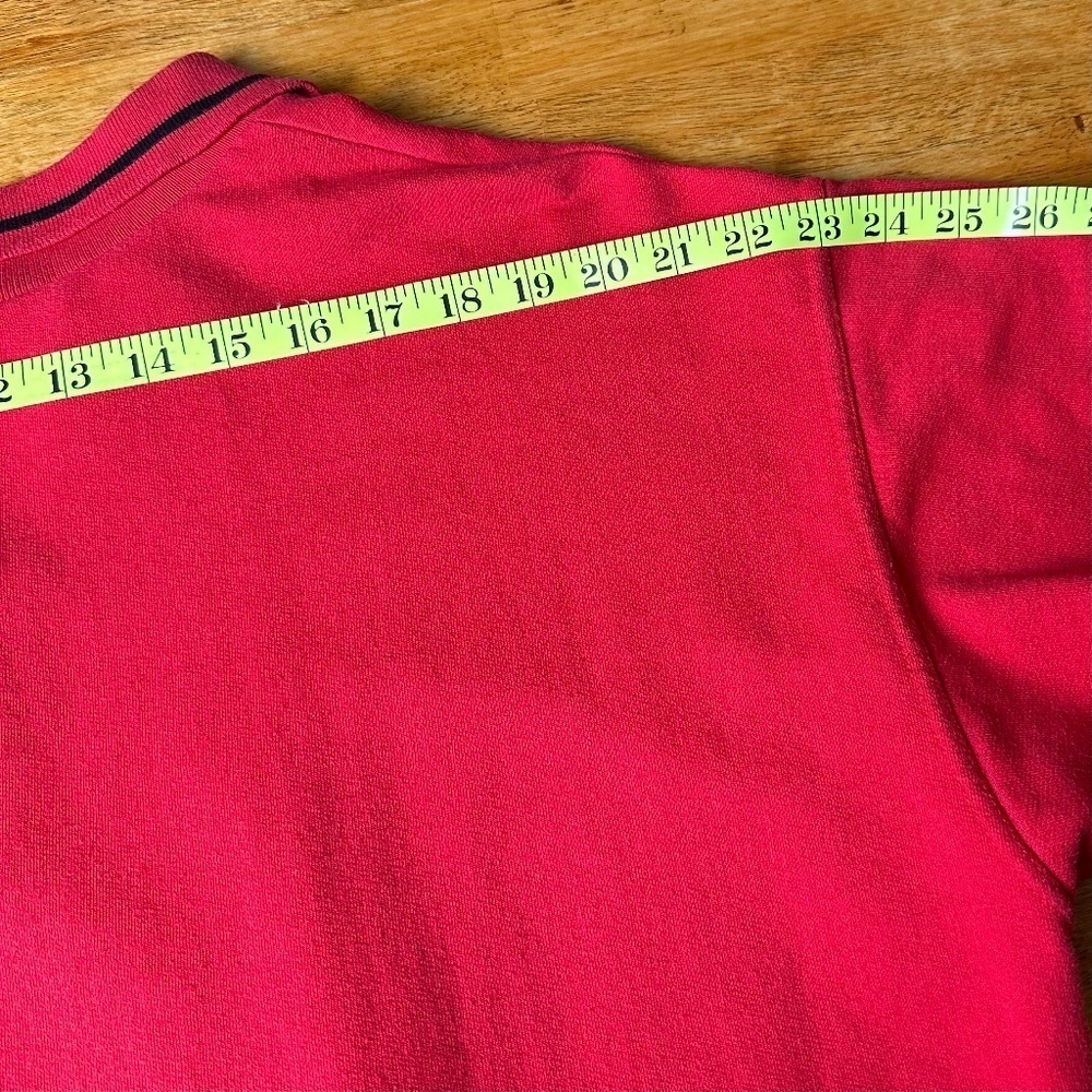 Kathy Ireland Active Women's Quarter Zip Red XL Vintage Sporty Athleisure Comfy - Picture 6 of 9